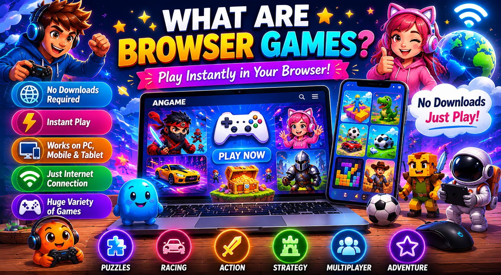 What Are Browser Games? 🎮